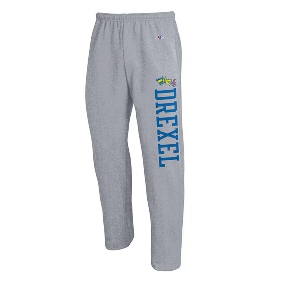 Champion Men's Drexel Dragons Open‎ Bottom Sweatpants - Gray - XL